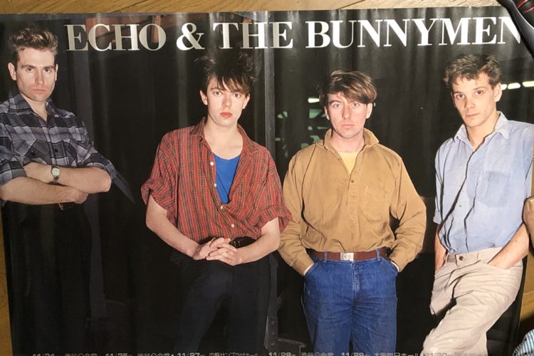 懐かしいポスター Part2 Echo The Bunnymen 店舗ブログ オーダースーツsada フルオーダーのスーツが19 800円 全国55店舗